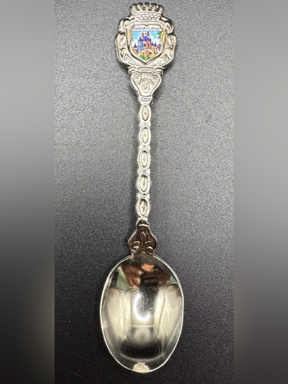 Vintage Walt Disney Productions Disneyland Castle Souvenir Spoon Collectible